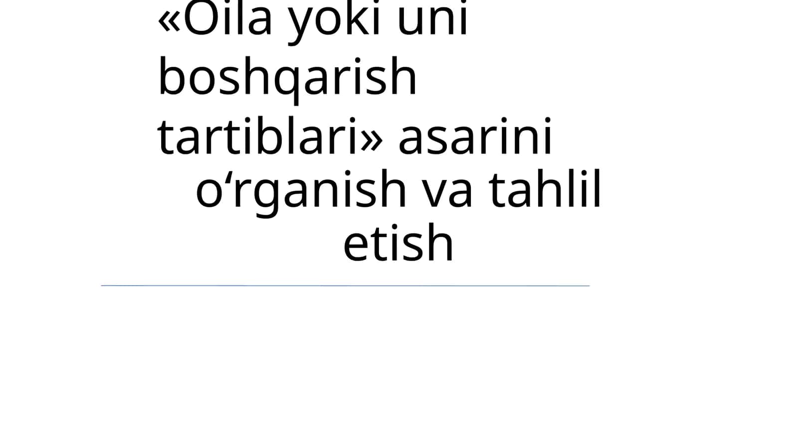 Neft yoki uni boshqarish tartiblari