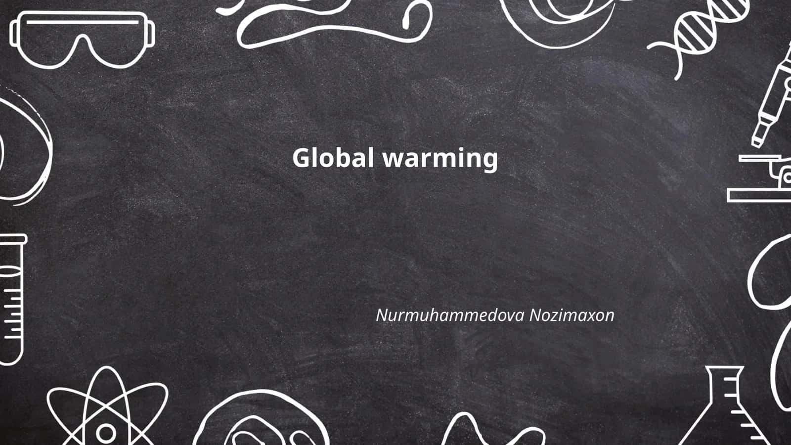 Global warming