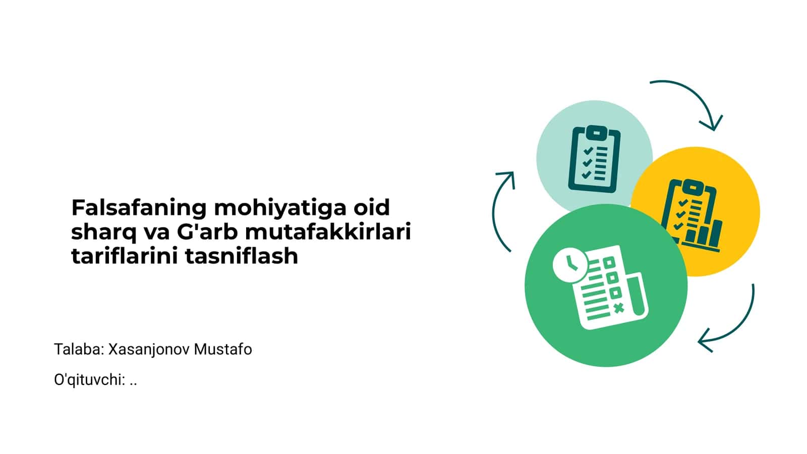 Falsafaning mohiyati