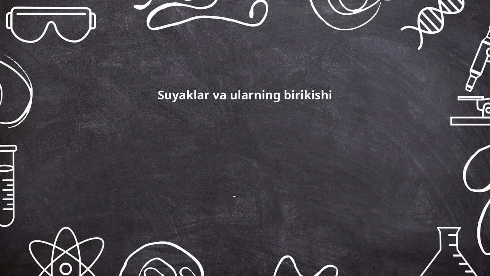 Suyaklar va ularning birikishi
