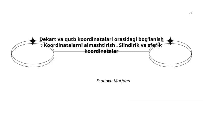 Dekart va qutb koordinatalari