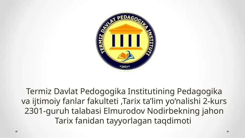 BUYUK GEOGRAFIK KASHFIYOTLAR