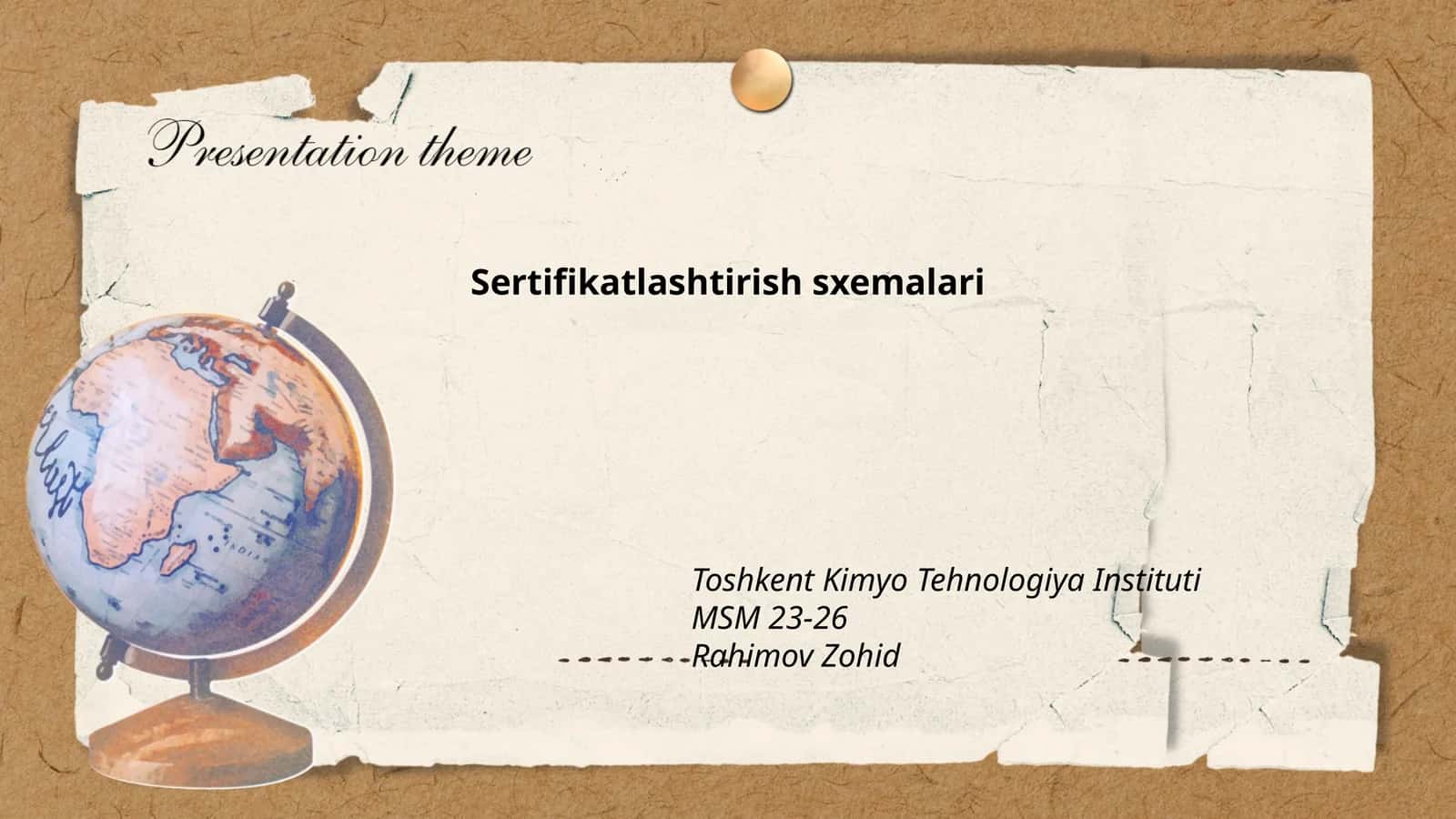 Sertifikatlashtirish sxemalari