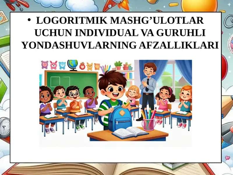 Logoritmik Mashg’ulotlar