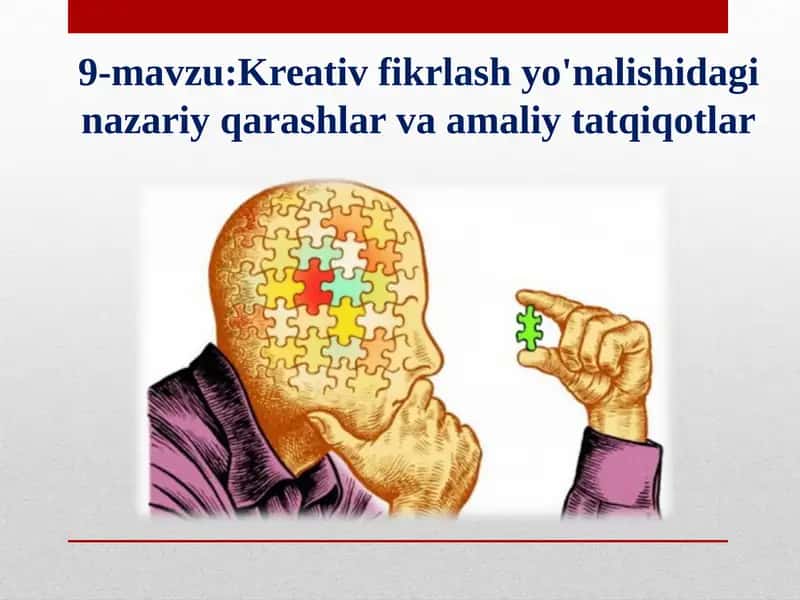 Kreativ fikrlash