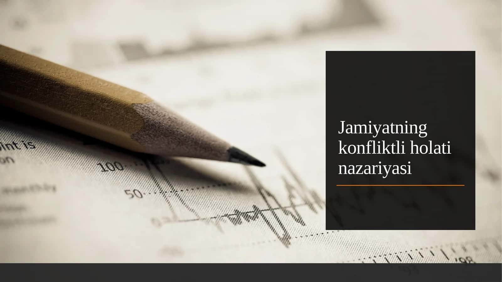 Jamiyatning konfliktli holati nazariyasi