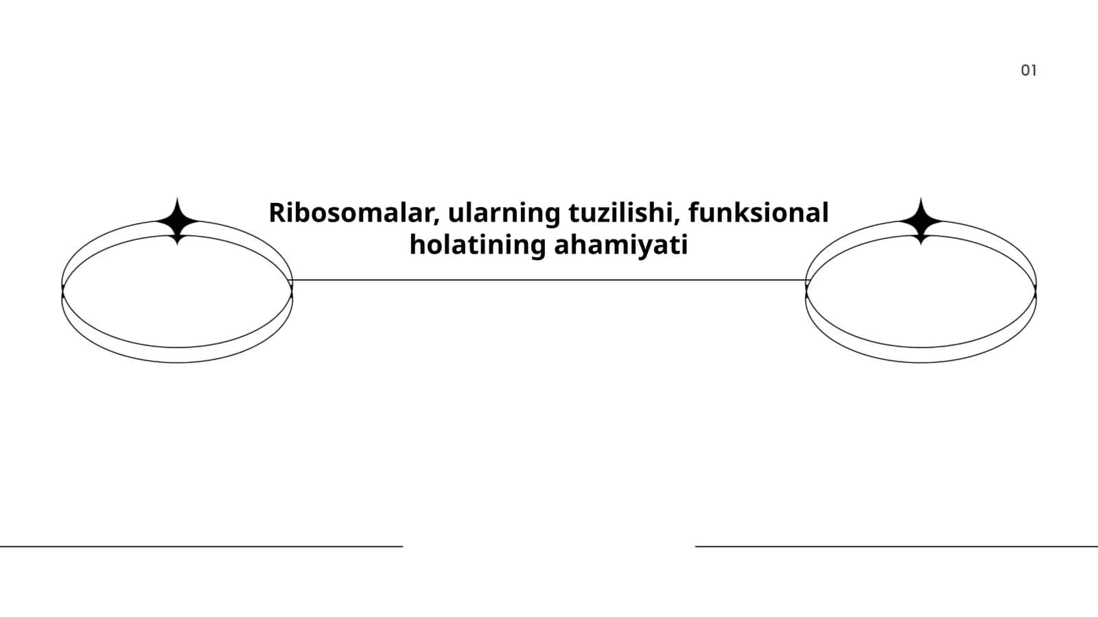 Ribosomalar tuzilishi