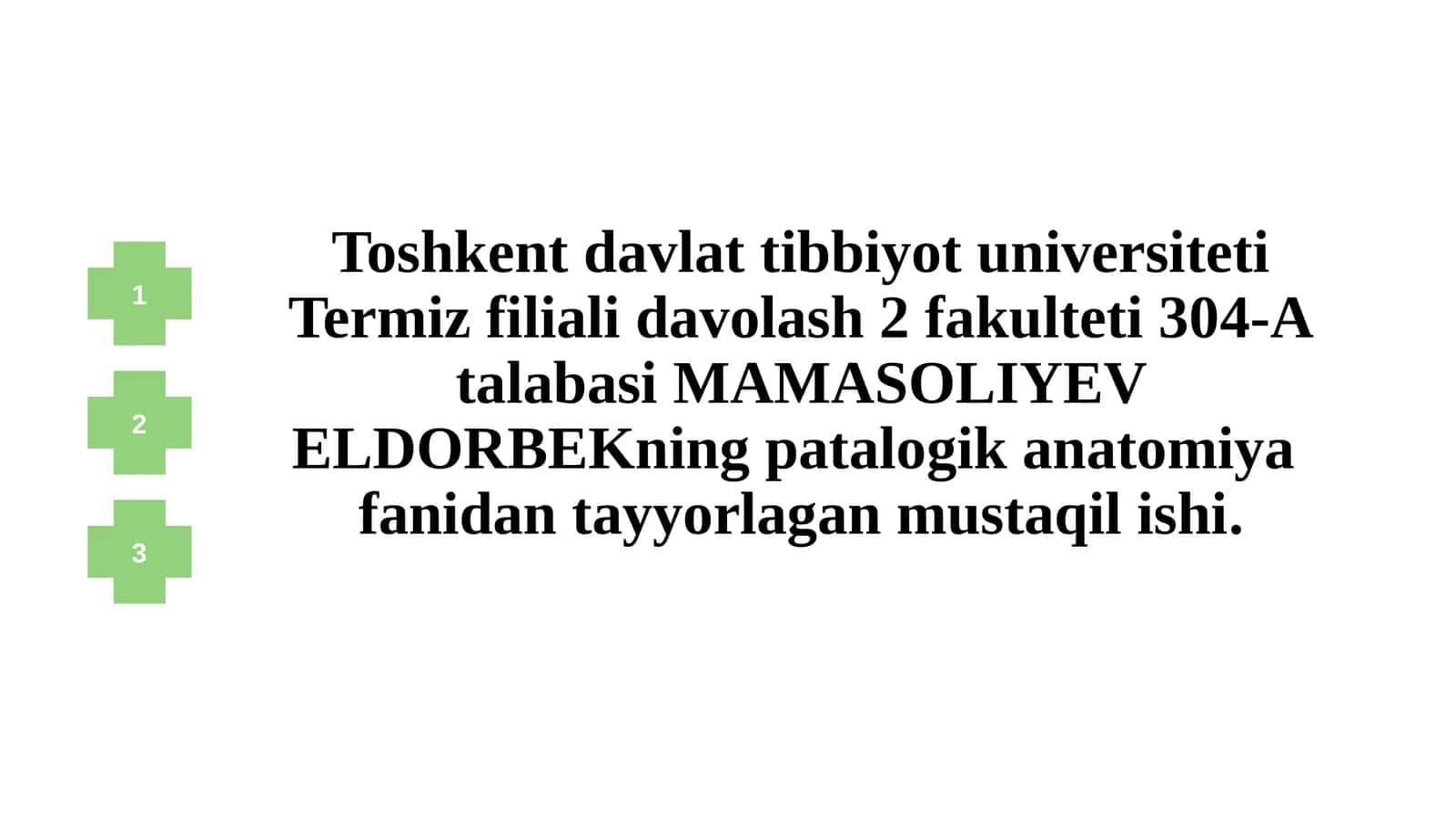 Siydik ajratish trakti va erkaklar jinsiy aʼzolari kasalliklari Jinsiy aʼzoyalligʻlanish vaoʻsmakasalliklari