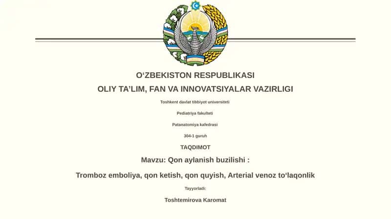 Qon aylanish buzilishi