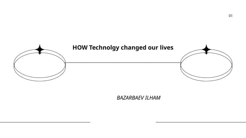 HOW Technolgy changed our lives