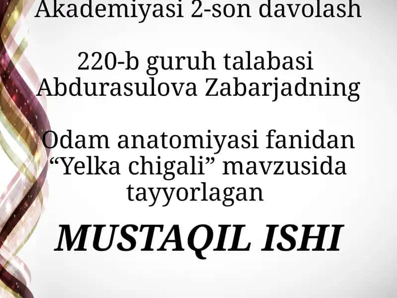 Yelka chigali