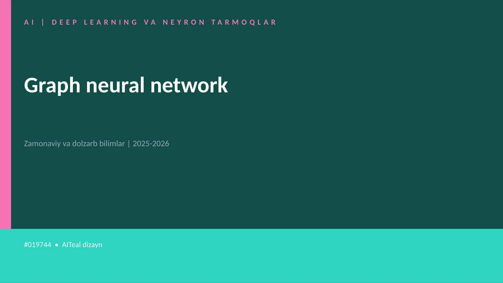 Graph neural network