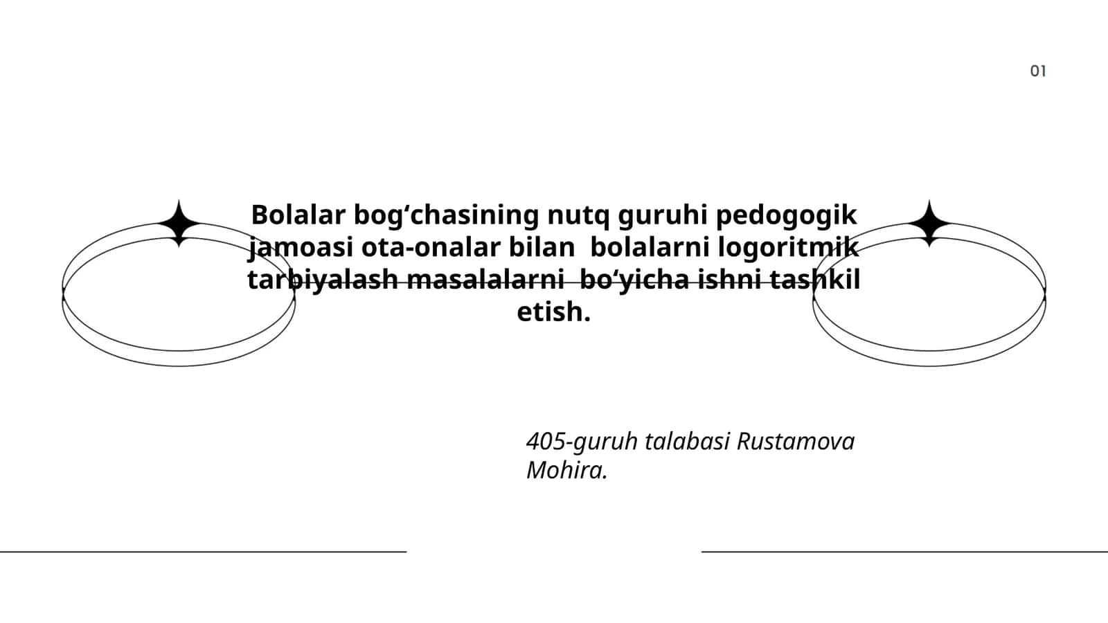 Bolalar Bogʻchasi Nutq Guruhi