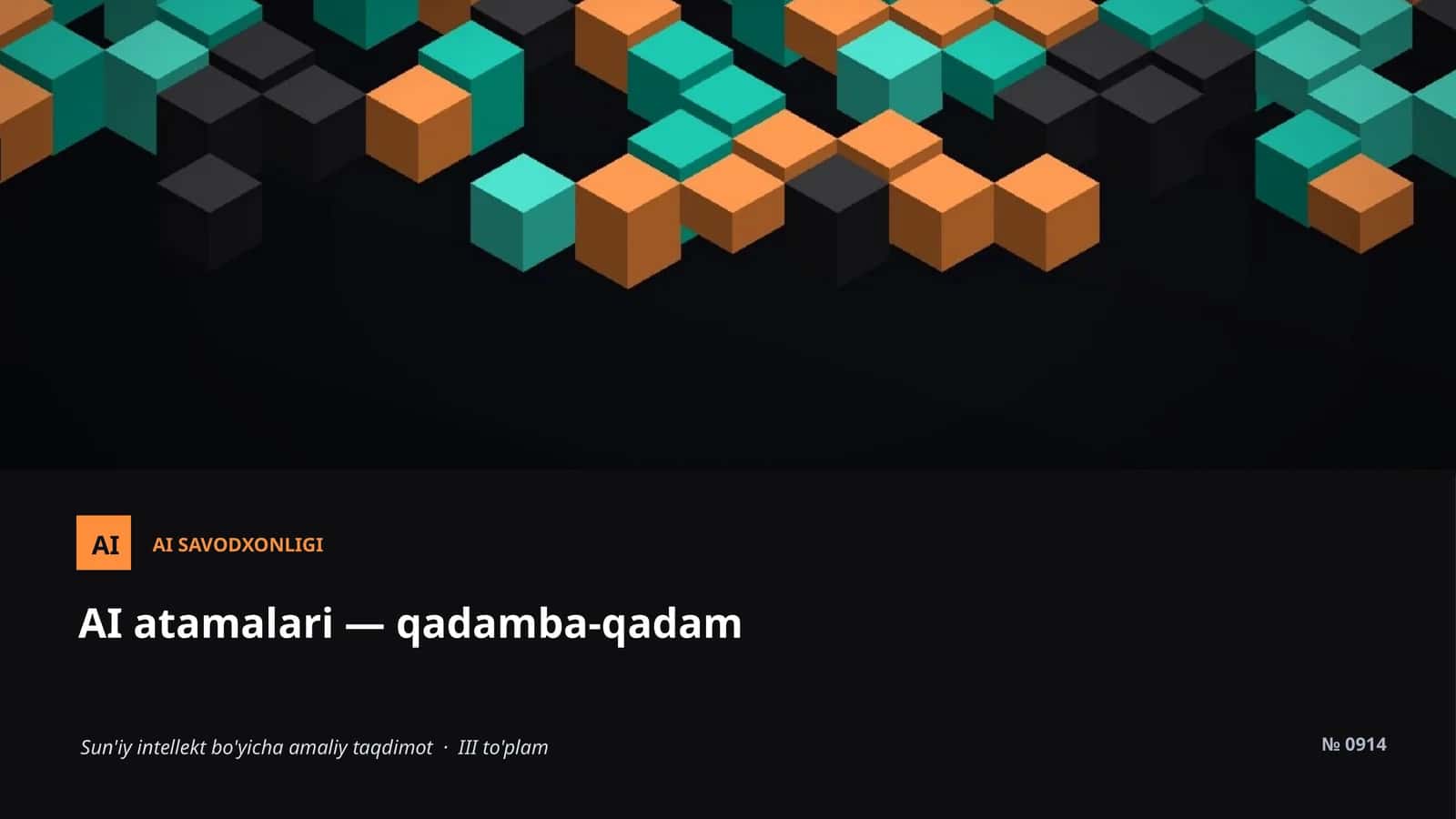 AI SAVODXONLIGI