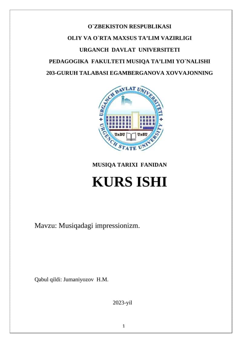 Musiqadagi impressionizm