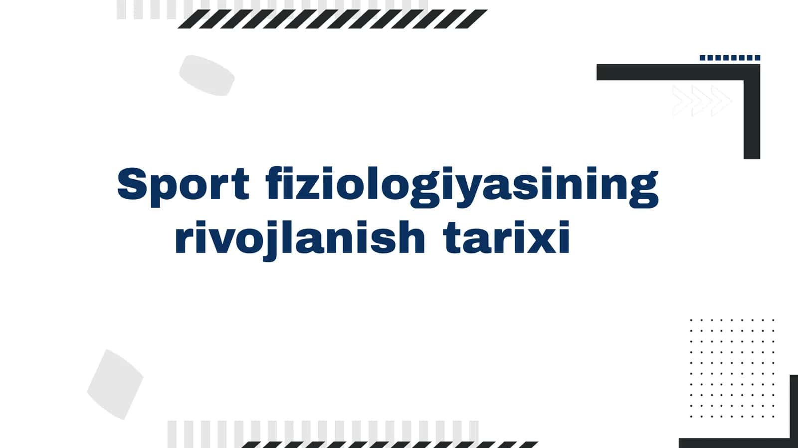 Sport fiziologiyasi