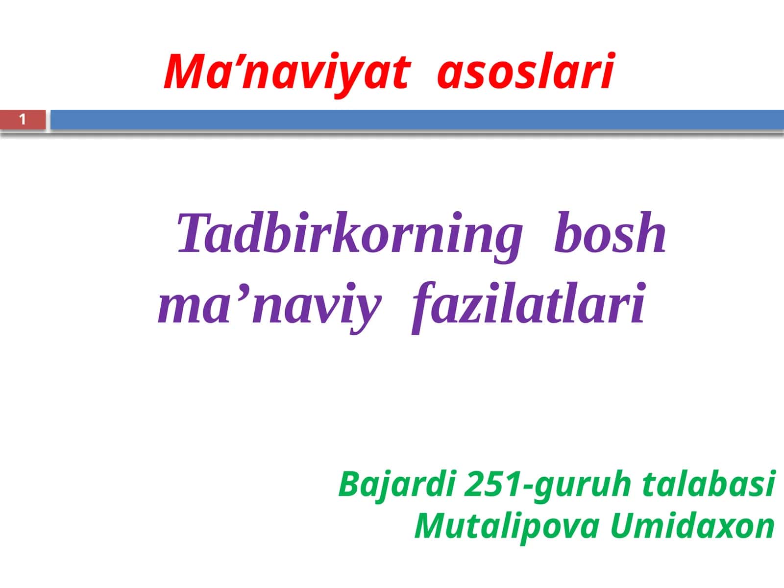 Ma’naviyatasoslari