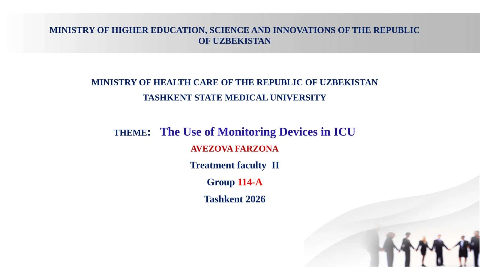 The Use of Monitoring Devices in ICU
