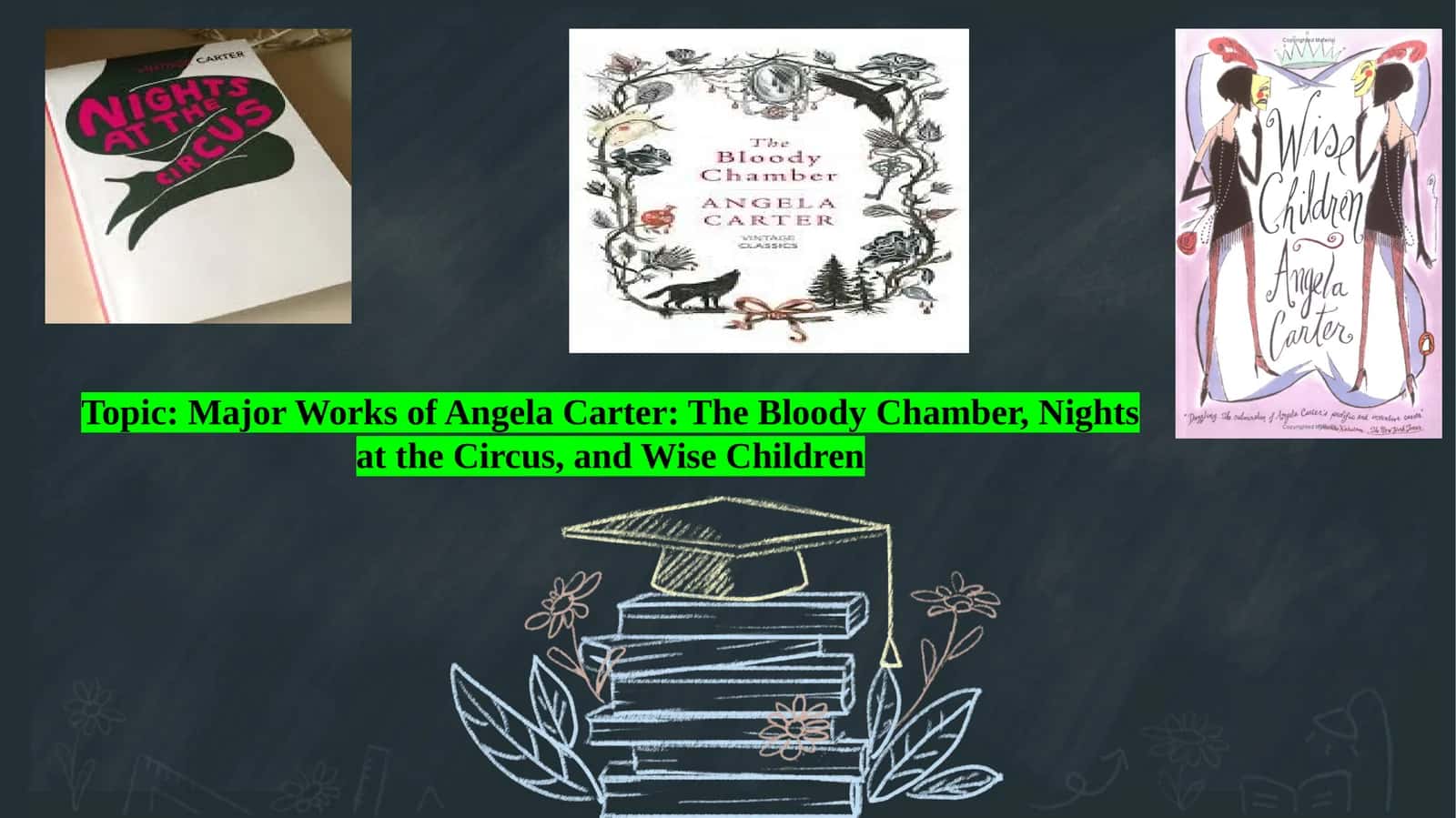 Major Works of Angela Carter: The Bloody Chamber, Nights at the Circus, and Wise Children