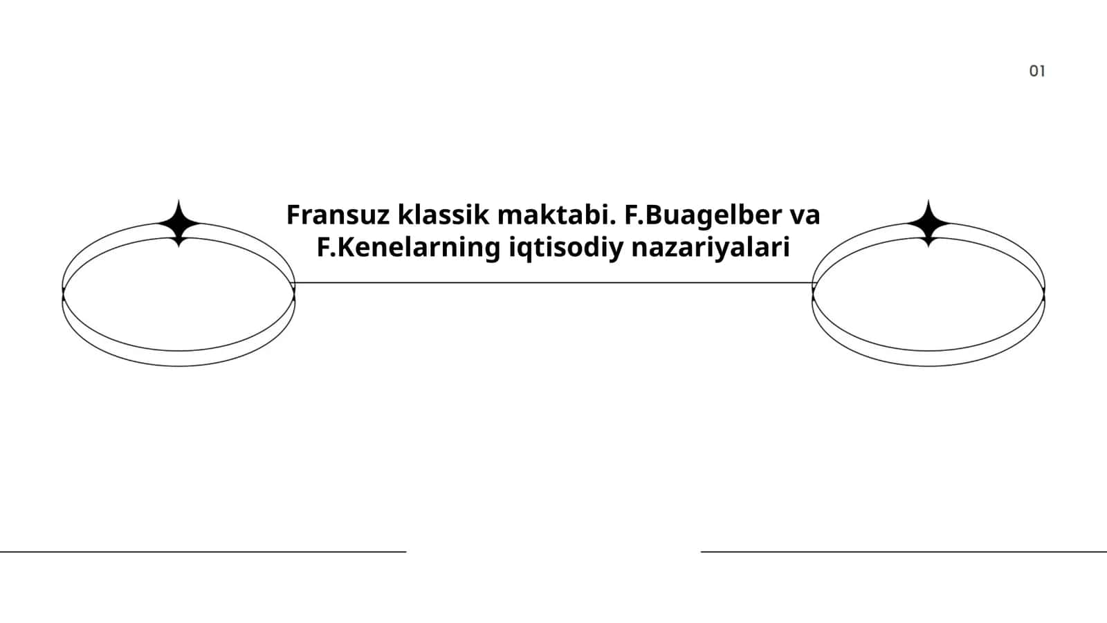 Fransuz klassik maktabi. F.Buagelber va F.Kenelarning iqtisodiy nazariyalari