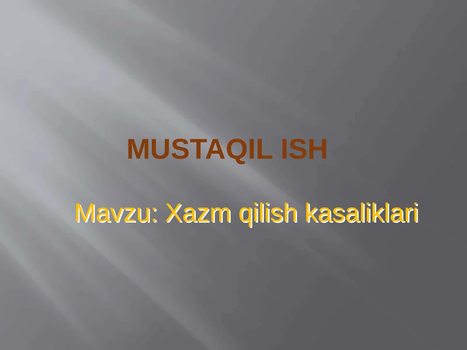 Qizilo'ngach kasalliklari
