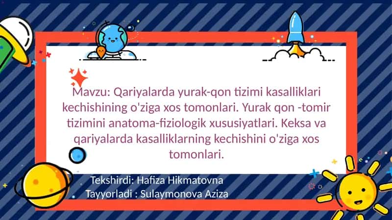 Yurak-qon tizimi kasalliklari
