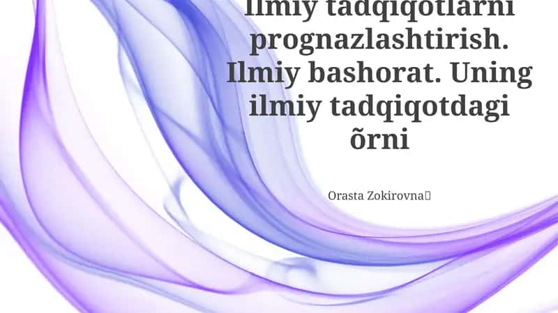 Ilmiy bashoratning cheklashlari