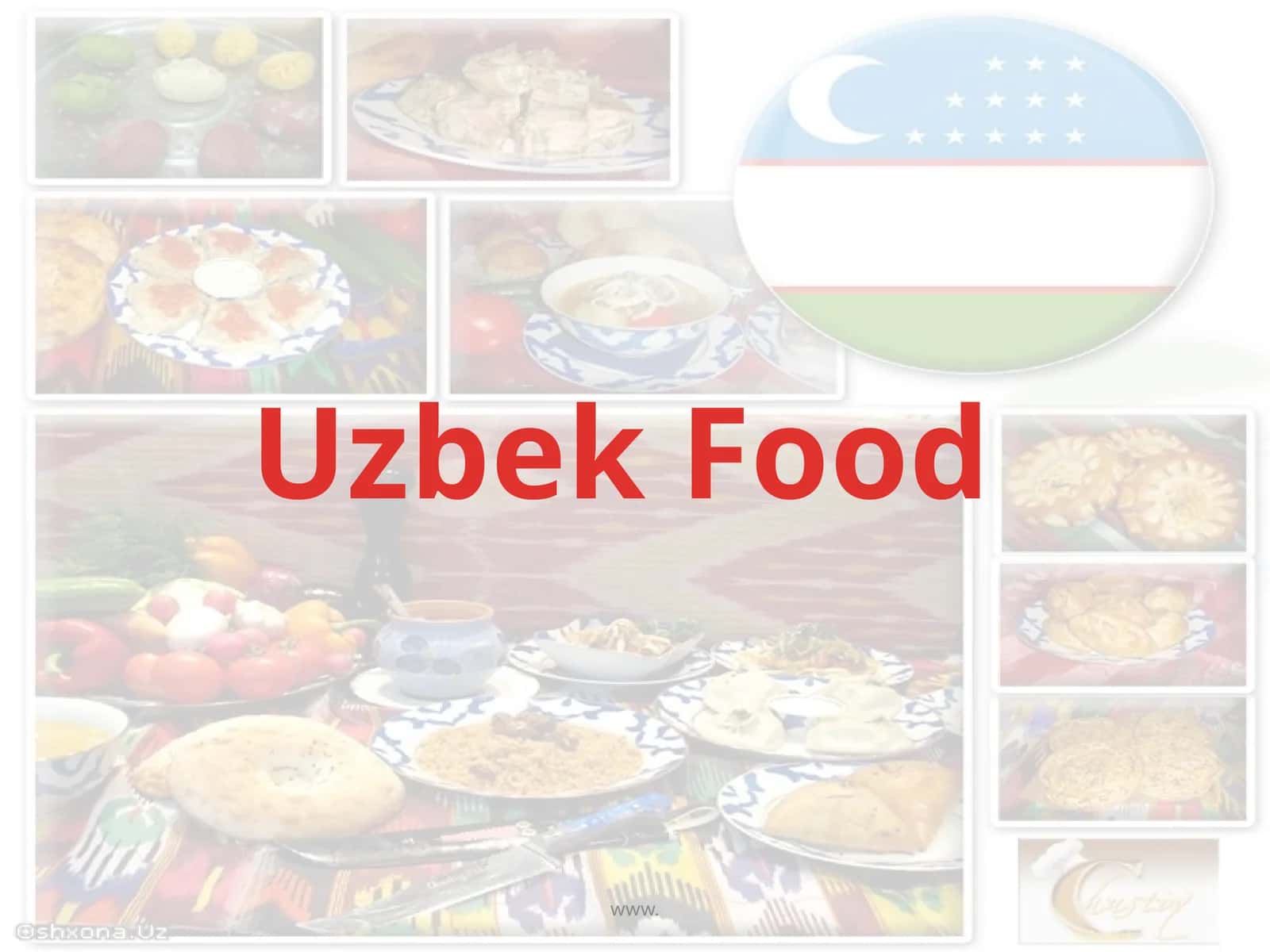 Plan: Uzbek cuisine