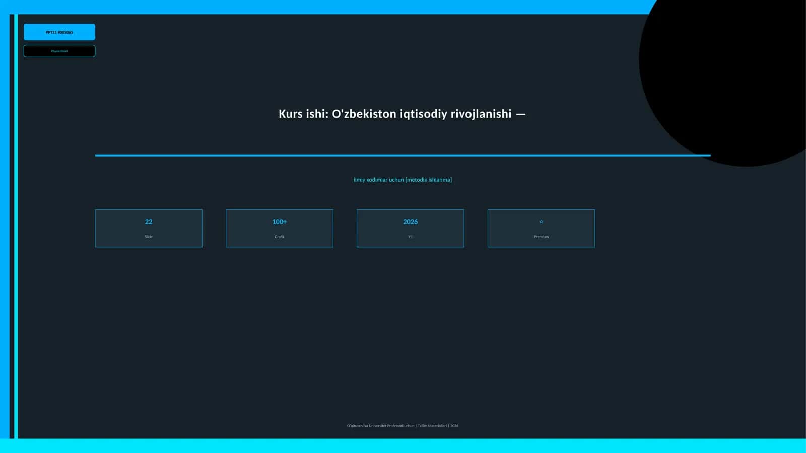 O'zbekiston iqtisodiy rivojlanishi