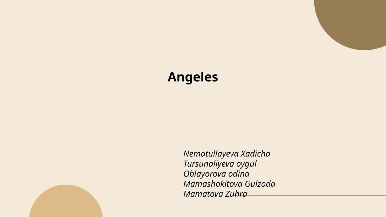 Angeles