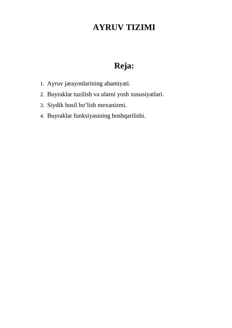 Ayruv Tizimi