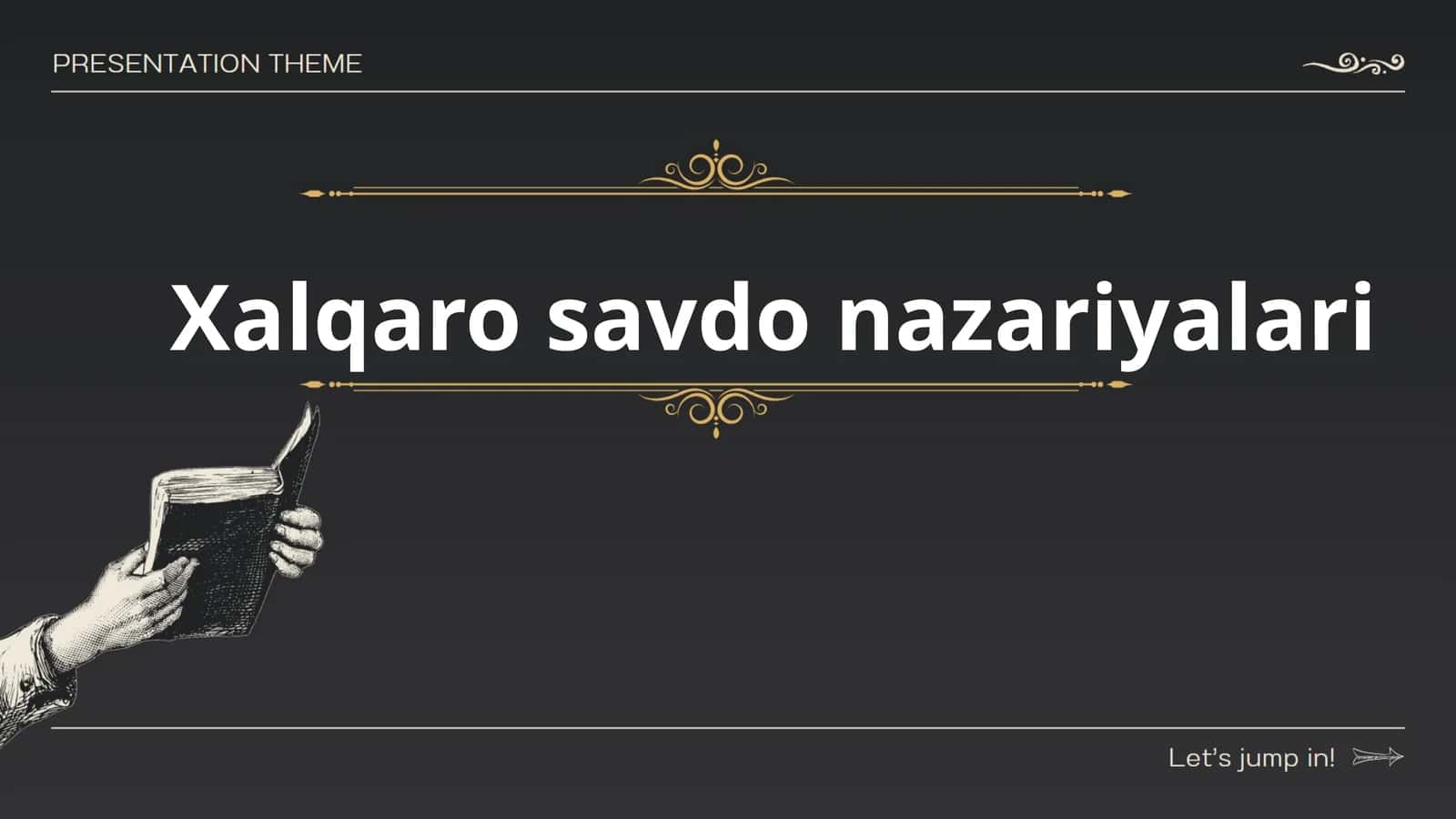 Xalqaro savdo nazariyalari