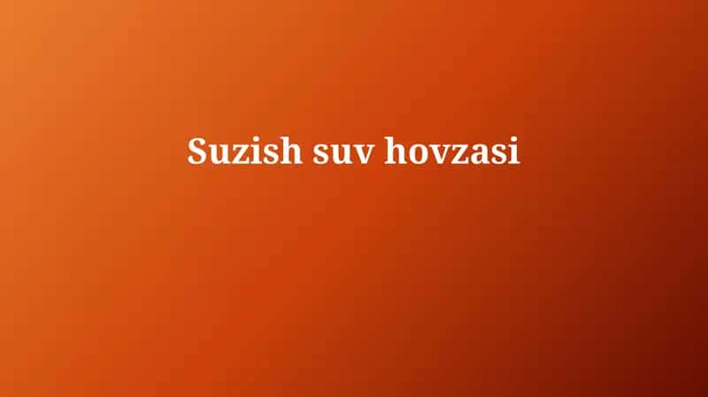 Suzishsuvhovzasi