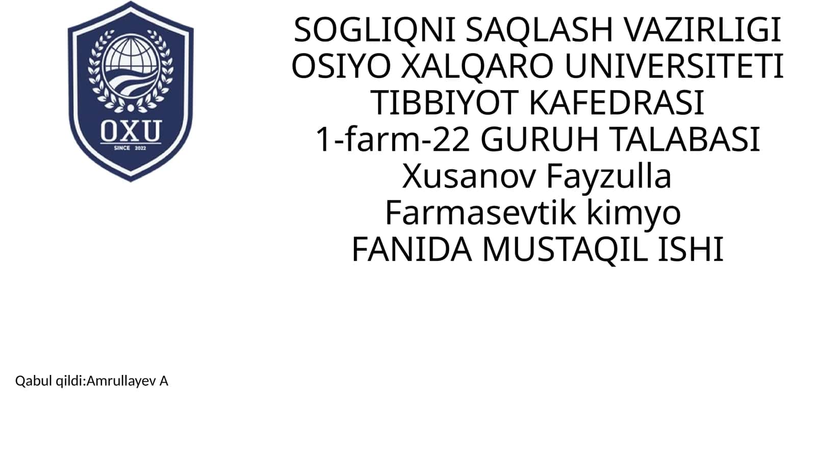 Yurak glikozidlarini tahlil qilish