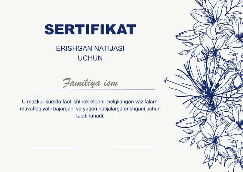 SERTIFIKAT