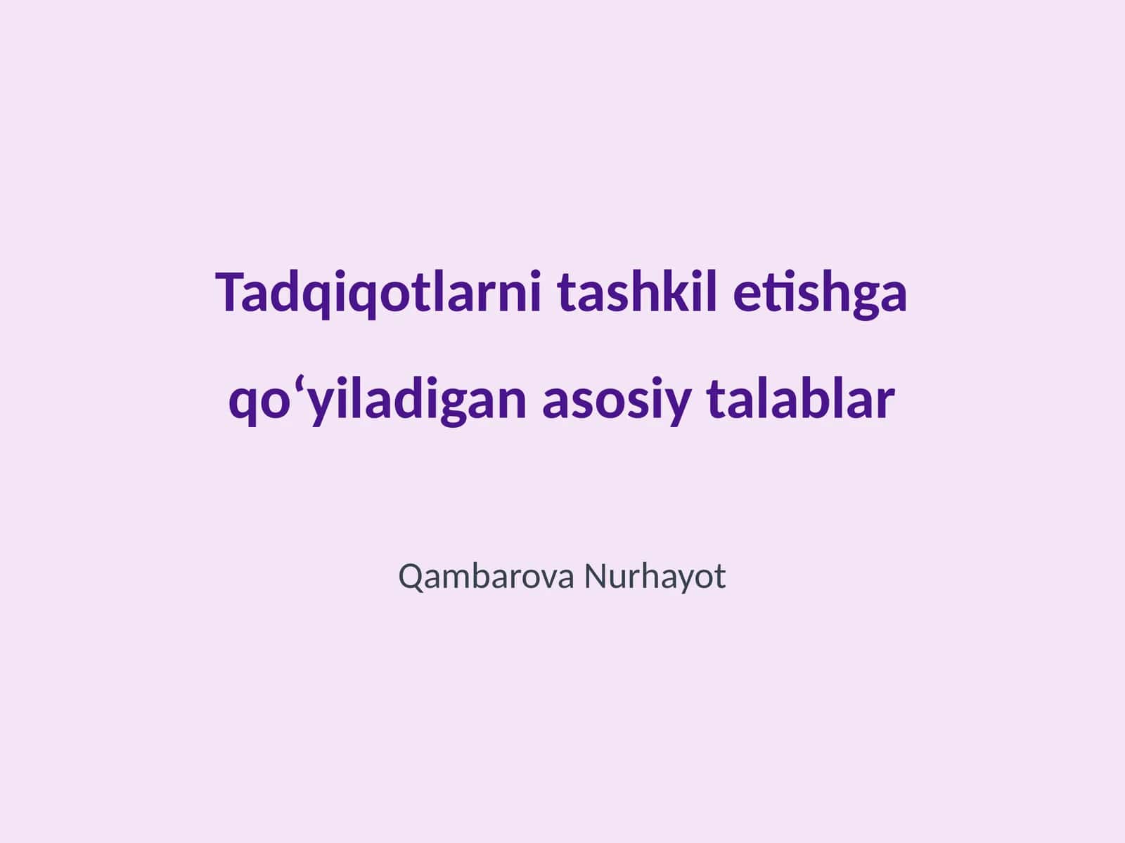 Psixologiya tadqiqotlari: maqsad va vazifalar