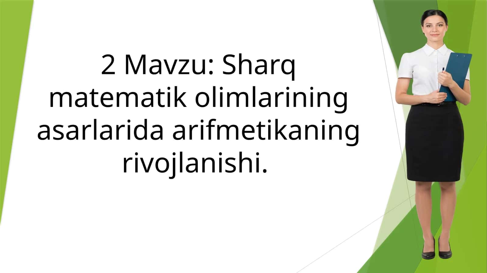 Sharq matematik olami