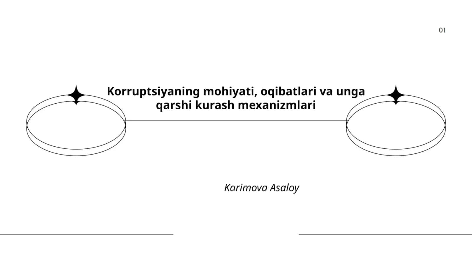 Korruptsiyaning mohiyati, oqibatlari va unga qarshi kurash mexanizmlari