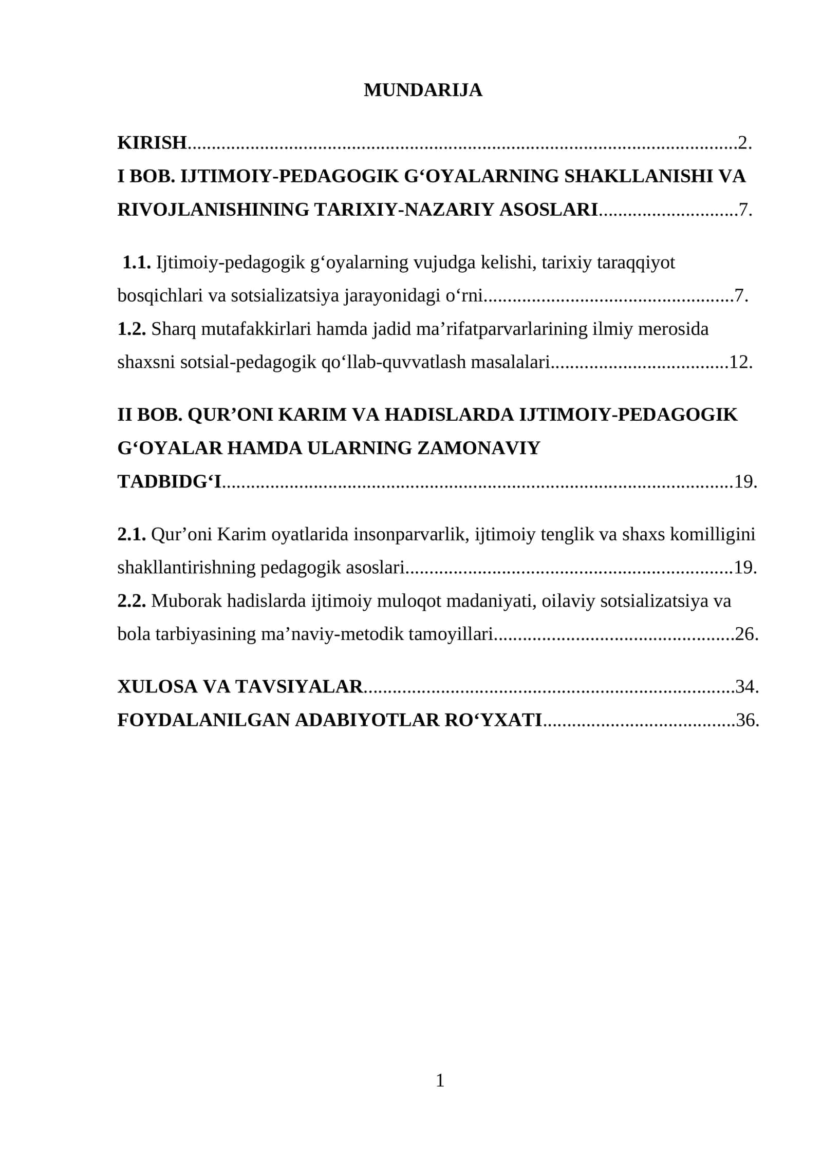 IJTIMOIY-PEDAGOGIK G‘OYALARNING SHAKLLANISHI VA RIVOJLANISHINING TARIXIY-NAZARIY ASOSLARI