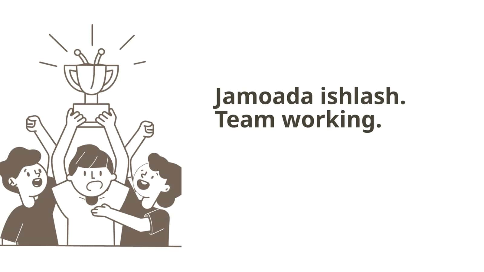 Jamoada ishlash