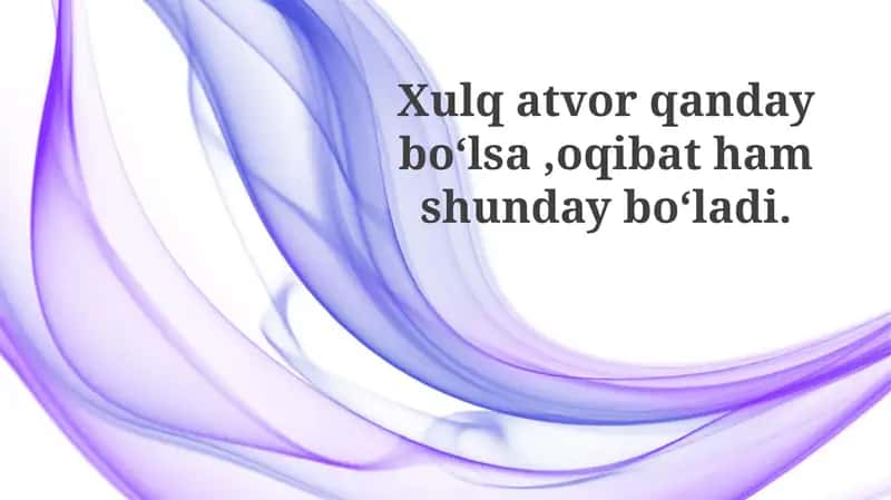 Xulq-atvor va Oqibat: Asosiy tushunchalar