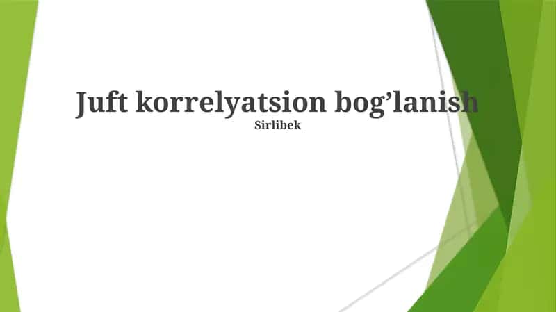 Korrelyatsiya va sababiyat