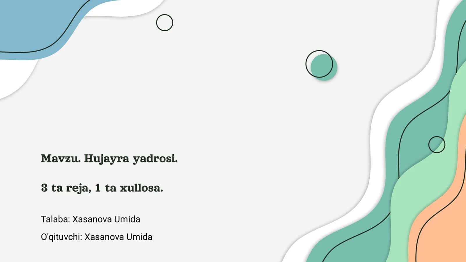 Hujayra yadrosi