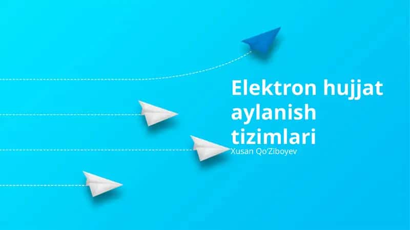 Elektron hujjat aylanish tizimlari