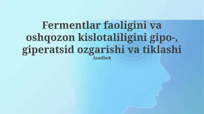 Murakkab holatlar va qo'shimcha muolajalar
