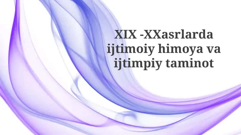 Ijtimoiy himoya va globalizatsiya