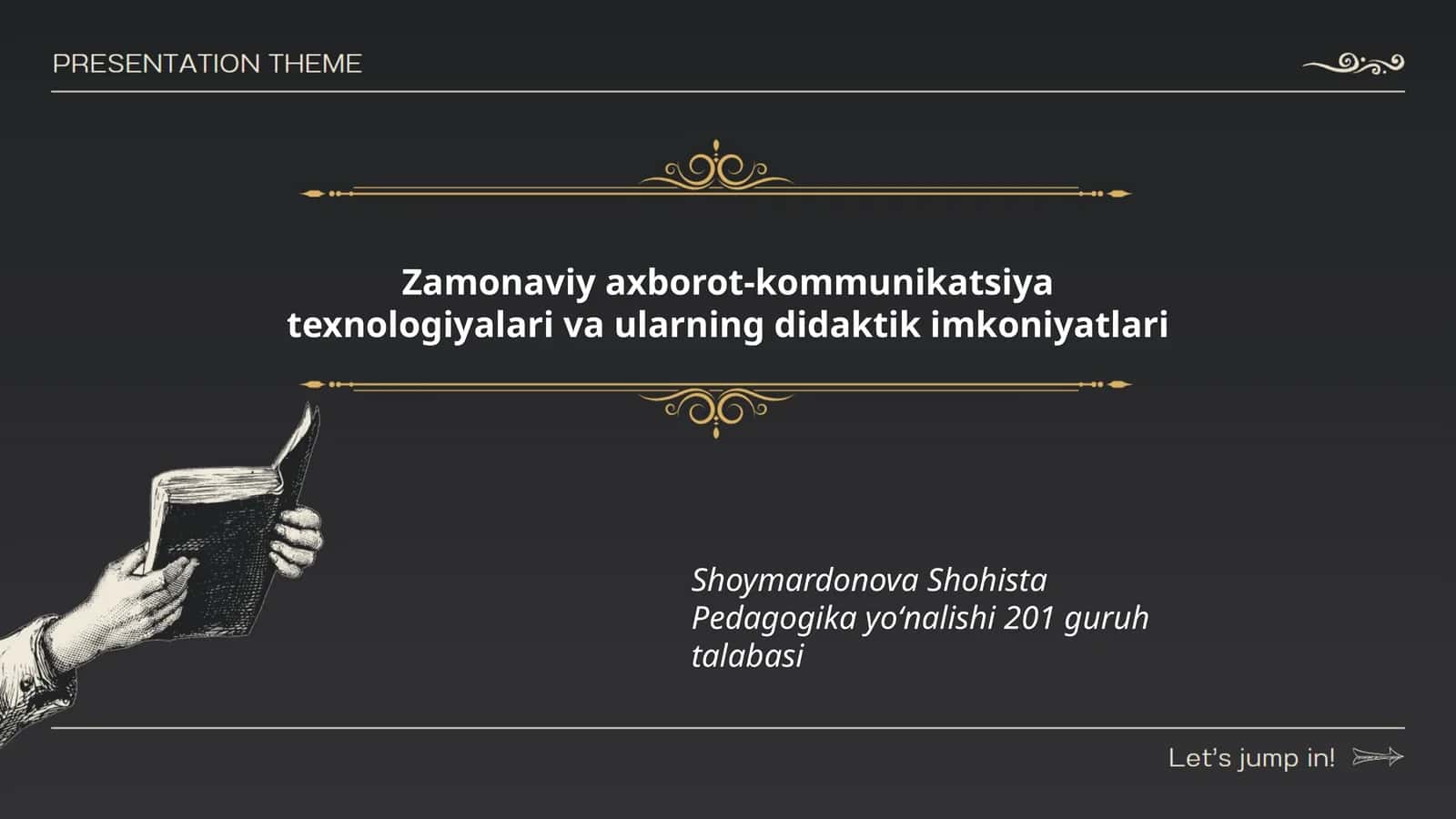 Zamonaviy axborot-kommunikatsiya texnologiyalari va ularning didaktik imkoniyatlari