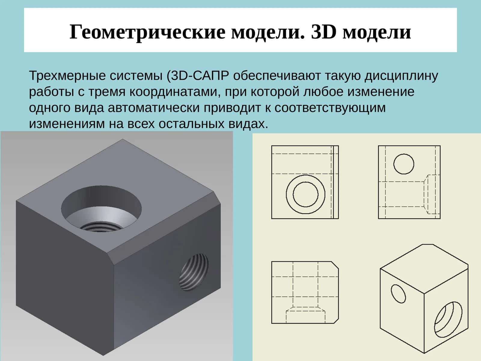 Геометрические модели.3Dмодели