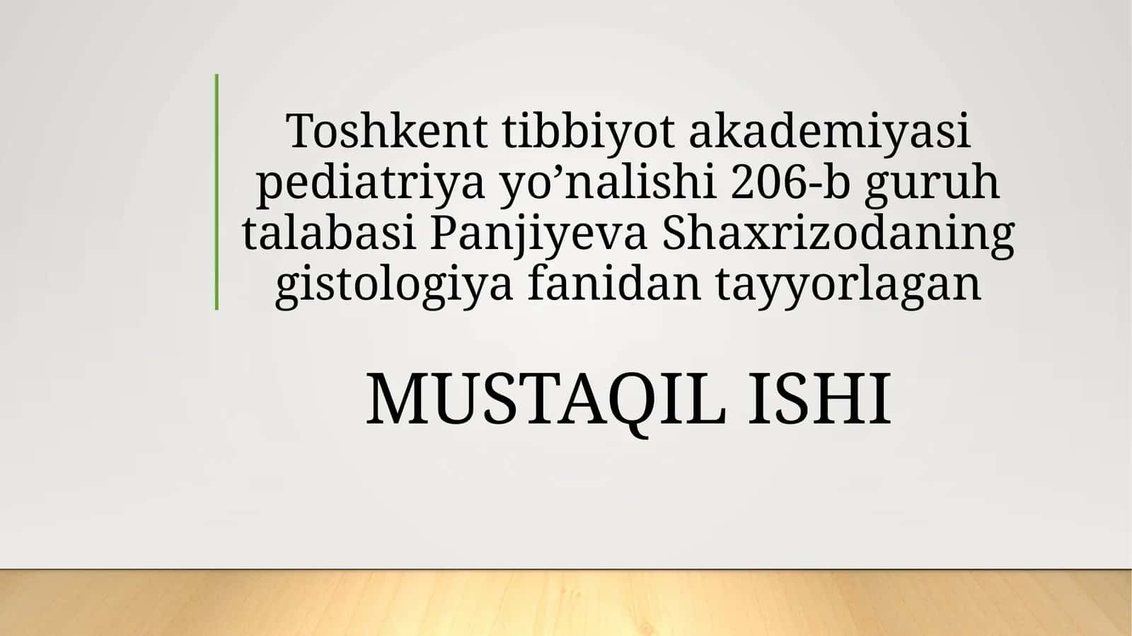 Eshitish organi innervatsiyasining hususiyatlari