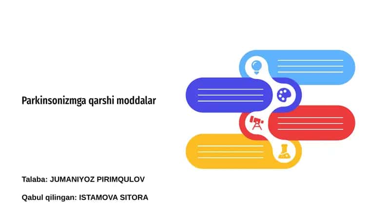 Parkinsonizmga qarshi moddalar